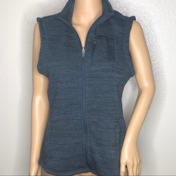 Orvis Passport Sweater Fleece Vest Full Zip Sz S - Picture 2 of 8